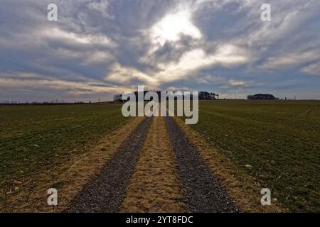 Toulání po okolí Roudnice nad Labem / vagando per Roudnice nad Labem Foto Stock