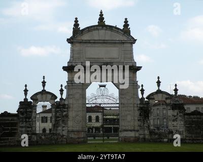 Villa Pisani, Stra, Venezia, Veneto, Italia, Europa Foto Stock