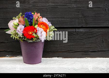 Bouquet di fiori di primavera Foto Stock