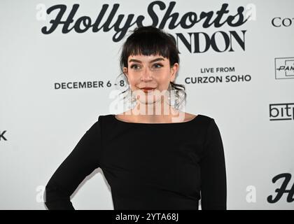 LONDRA, REGNO UNITO. 6 dicembre 2024. Tara Aghdashloo (persiano: تارا آغداشلو) è una scrittrice, regista, produttore e curatrice iraniana che ha partecipato al LONDON Film Festival 'HollyShorts', celebrando i vincitori e i candidati del British Academy Award alla Beaufort House, Chelsea, Londra, Regno Unito. (Foto di 李世惠/SEE li/Picture Capital) credito: Vedi li/Picture Capital/Alamy Live News Foto Stock