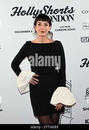 LONDRA, REGNO UNITO. 6 dicembre 2024. Tara Aghdashloo (persiano: تارا آغداشلو) è una scrittrice, regista, produttore e curatrice iraniana che ha partecipato al LONDON Film Festival 'HollyShorts', celebrando i vincitori e i candidati del British Academy Award alla Beaufort House, Chelsea, Londra, Regno Unito. (Foto di 李世惠/SEE li/Picture Capital) credito: Vedi li/Picture Capital/Alamy Live News Foto Stock