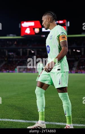 Raphinha visto durante la partita SPORTIVA LaLiga EA tra squadre di RCD Mallorca e FC Barcelona (Maciej Rogowski) Foto Stock