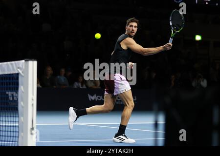 Londra, Regno Unito. 6 dicembre 2024. Londra, Inghilterra, 6 dicembre 2024: Thanasi Kokkinakis dell'Australia durante la Grand Final UTS 2024 alla Copperbox Arena di Londra, Inghilterra (Alexander Canillas/SPP) crediti: SPP Sport Press Photo. /Alamy Live News Foto Stock