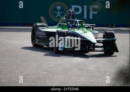 São PAULO, SP - 07.12.2024: ABB FIA FORMULA e WORLD CHAMPIONSHIP SP - Envision Racing's Sébastien Buemi durante le prove libere 2 dell'e-prix 2024 di São Paolo, tenutosi ad Anhembi-SP. 7 dicembre 2024. (Foto: Renato Assis/Fotoarena) Foto Stock