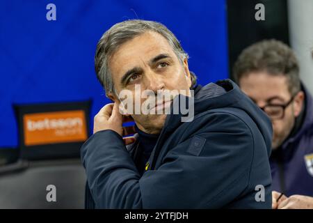 Fabio Pecchia allenatore Parma durante la partita di serie A Inter vs Parma serie A - Milano, Italia - 6 dicembre 2024 crediti: Kines Milano/Alamy Live News Foto Stock