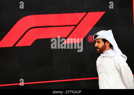 Abu Dhabi, Abu Dhabi. 7 dicembre 2024. Mohammed Bin Sulayem (EAU) Presidente della FIA. 07.12.2024. Formula 1 World Championship, Rd 24, Abu Dhabi Grand Prix, Yas Marina Circuit, Abu Dhabi, Qualifying Day. Il credito fotografico dovrebbe essere: XPB/Alamy Live News. Foto Stock