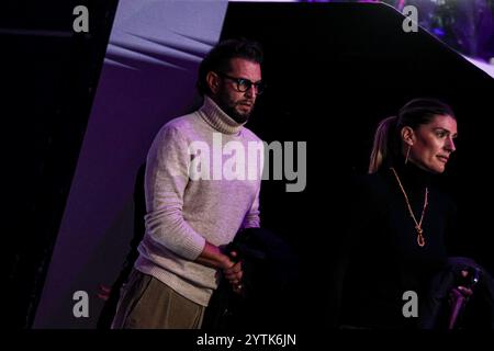 Milano, Italia. 7 dicembre 2024. Germantanque Denis durante Premier Padel Milano P1, Padel match a Milano, Italia, 7 dicembre 2024 Credit: Independent Photo Agency/Alamy Live News Foto Stock