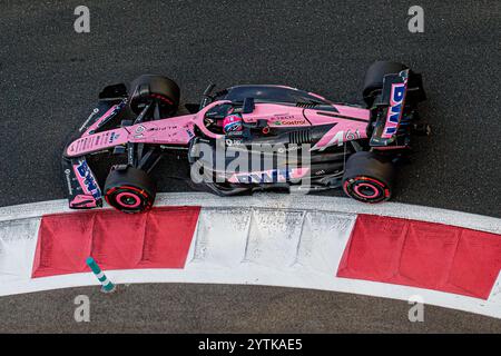 Yas Marina, Abu Dhabi. 7 dicembre 2024. Jack Doohan (AUS) BWT Alpine F1 Team durante la sessione di sabato di Formula 1 Etihad Airways Abu Dhabi Grand Prix 2024, Yas Marina, Abu Dhabi 6-8 dicembre 2024 crediti: Alessio De Marco/Alamy Live News Foto Stock