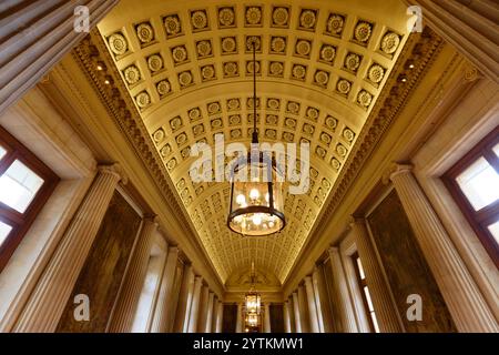 PARIGI, FRANCIA, SEPEMBER 22 , 2024 ' : sala dei Messaggeri di Stato nel palazzo del Lussemburgo, sede del senato francese. Parigi. Francia. Foto Stock