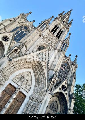 Basilique Saint-Epvre a Place Saint-Epvre, Nancy, Francia Foto Stock