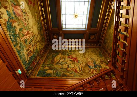 PARIGI, FRANCIA, SEPEMBER 22 , 2024 ' : la cappella della regina nel palazzo del Lussemburgo, sede del Senato francese, una delle due camere del par francese Foto Stock