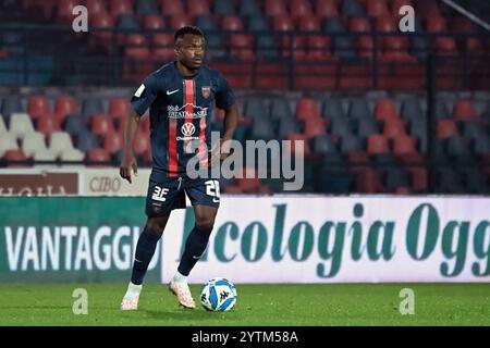 Cosenza, Italia. 7 dicembre 2024. Christian Kouan durante la partita di serie B Cosenza 1914 vs Frosinone calcio italiano a Cosenza Stadio San Vito-Gigi Marulla, Italia, 7 dicembre 2024 Credit: Independent Photo Agency/Alamy Live News Foto Stock