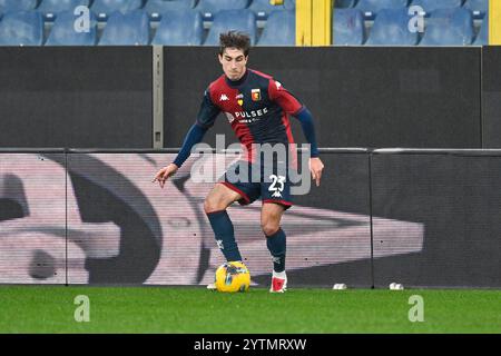 Genova, Italia. 7 dicembre 2024. Serie A, giorno 15, Stadio Ferraris, Genova, Genova - Torino, nella foto: Miretti durante il Genoa CFC vs Torino FC, partita di serie A A Genova, Italia, 07 dicembre 2024 Credit: Independent Photo Agency/Alamy Live News Foto Stock