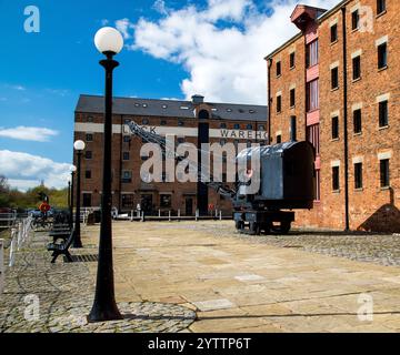 Gloucester Docks, Regno Unito Foto Stock