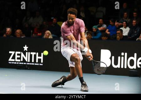 Londra, Regno Unito. 8 dicembre 2024. Londra, Inghilterra, 8 dicembre 2024: La Francia Gael Monfils durante la Grand Final di UTS 2024 alla Copperbox Arena di Londra, Inghilterra (Alexander Canillas/SPP) crediti: SPP Sport Press Photo. /Alamy Live News Foto Stock