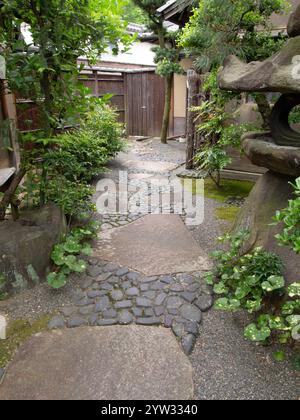 Kyutei Omuro 旧邸御室. Kyoto. L'Omuro Residence è una storica casa tradizionale giapponese. Foto Stock