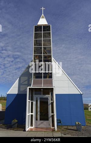 Chiesa di Uthlid, Uthlid, Golden Circle, Islanda, europa, Europa Foto Stock