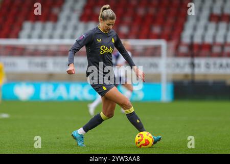 Londra, Regno Unito. 8 dicembre 2024. Justine Vanhaevermaet durante Tottenham Hotspur vs Everton nella WSL. Foto Stock