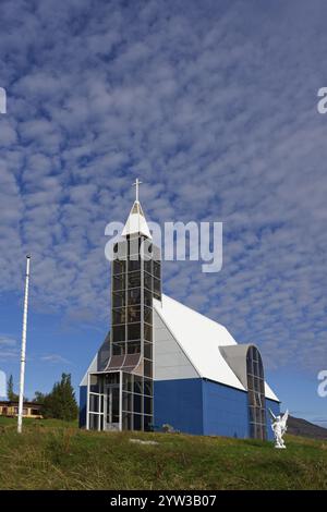 Chiesa di Uthlid, Uthlid, Golden Circle, Islanda, europa, Europa Foto Stock