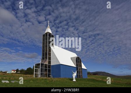 Chiesa di Uthlid, Uthlid, Golden Circle, Islanda, europa, Europa Foto Stock