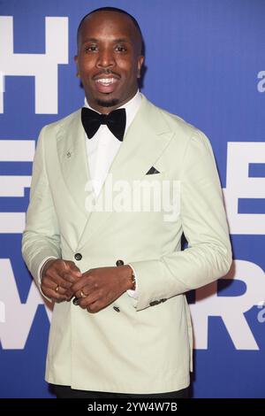 Londra, Regno Unito. 8 dicembre 2024. Nella foto Kiell Smith-Bynoe partecipa al 27° British Independent Film Awards (BIFA) al Roundhouse. Credito: Justin ng/Alamy Live News Foto Stock