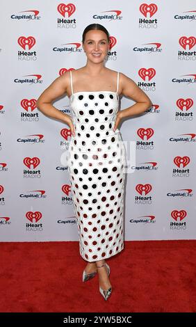 Inglewood, Stati Uniti. 7 dicembre 2024. Camilla Luddington partecipa a iHeartRadio 102,7 KIIS FM's Jingle Ball 2024 presentato da Capital One all'Intuit Dome il 6 dicembre 2024 a Los Angeles, California. Foto: C Flanigan/imageSPACE credito: Imagespace/Alamy Live News Foto Stock