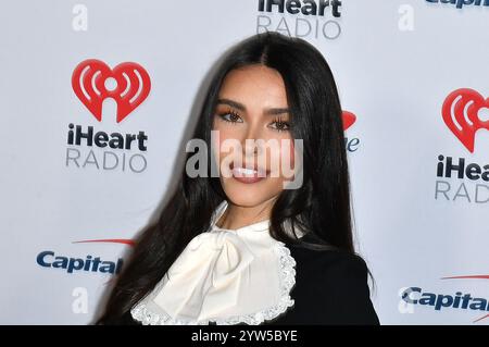 Inglewood, Stati Uniti. 7 dicembre 2024. Madison Beer partecipa a iHeartRadio 102,7 KIIS FM's Jingle Ball 2024 presentato da Capital One all'Intuit Dome il 6 dicembre 2024 a Los Angeles, California. Foto: C Flanigan/imageSPACE credito: Imagespace/Alamy Live News Foto Stock