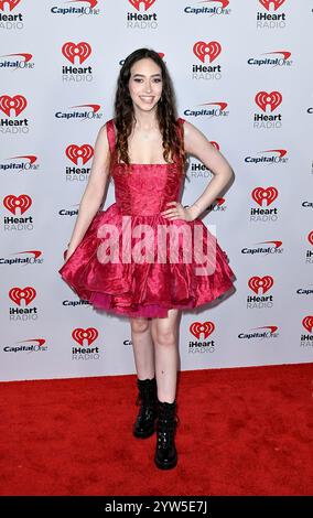 Inglewood, Stati Uniti. 7 dicembre 2024. Sasha Anne partecipa a iHeartRadio 102,7 KIIS FM's Jingle Ball 2024 presentato da Capital One all'Intuit Dome il 6 dicembre 2024 a Los Angeles, California. Foto: C Flanigan/imageSPACE/Sipa USA credito: SIPA USA/Alamy Live News Foto Stock