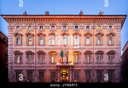 Roma, Italia, 22 luglio 2017, Palazzo Madama a Roma, Italia, sede del Senato italiano. Foto Stock