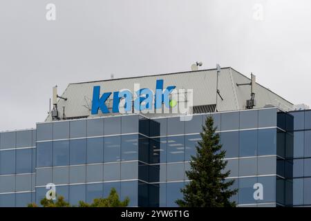Ottawa, Ontario, Canada - 16 ottobre 2023: Sede centrale di Knak a Ottawa, Ontario, Canada. Foto Stock