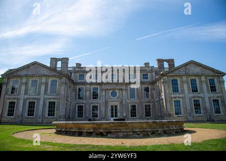 Rovine storiche di Appuldurcombe House, Isola di Wight Foto Stock