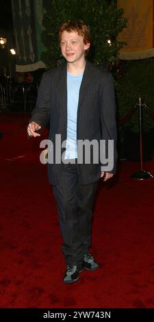 RUPERT GRINT -..HARRY POTTER - PRIMA WB -. MANN VILLAGE THEATER, WESTWOOD, CALIFORNIA -. 14 NOVEMBRE 2002 -. (Credit Image: © Nina Prommer/ZUMA Press Wire) SOLO PER USO EDITORIALE! Non per USO commerciale! Foto Stock