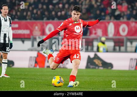 Alessandro bianco (AC Monza) durante la partita di campionato italiano di serie A tra AC Monza e Udinese calcio il 9 novembre 2024 allo stadio U-Power di Monza Foto Stock