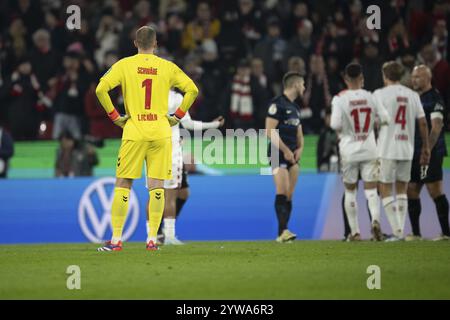 SPLENDIDI SPORT/ (LE NORMATIVE DFL/DFB VIETANO QUALSIASI USO DI FOTOGRAFIE COME SEQUENZE DI IMMAGINI E/O QUASI-VIDEO) COLONIA, RHEINENERGIESTADION, NORD RENO Foto Stock