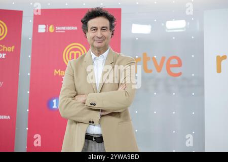 Madrid, Spagna. 3 marzo 2022. Pepe Rodríguez partecipa alla presentazione "MasterChef Junior" della 11a edizione del programma televisivo a Torrespaña il 10 dicembre 2024 a Madrid, Spagna. Crediti: SIPA USA/Alamy Live News Foto Stock