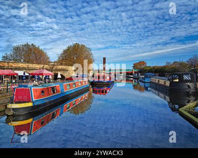 Regno Unito, South Yorkshire, Sheffield, Victoria Quays. Foto Stock