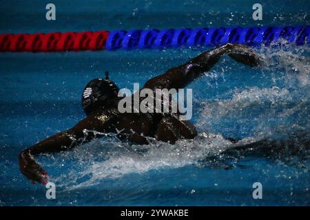 Budapest, Ungheria. 10 dicembre 2024. Mood at the World Aquatics Swimming Championship 25m Budapest 2024, 10 dicembre, (foto di Gian Mattia D'Alberto/LaPresse) crediti: LaPresse/Alamy Live News Foto Stock