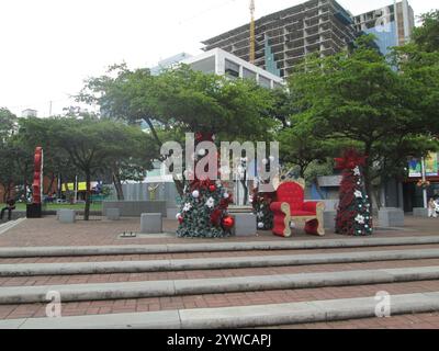 Las Mercedes, Baruta, Stato Miranda. Editoriale, editoriale illustrativo. Venezuela, Caracas 5 dicembre 2024. Foto Stock