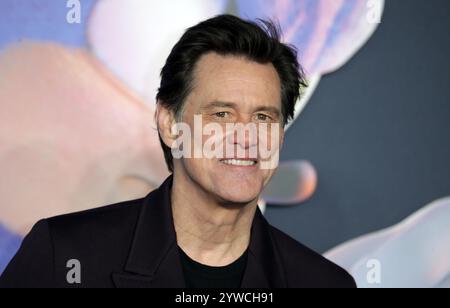 Londra, Regno Unito. 10 dicembre 2024. Jim Carrey partecipa alla premiere britannica "Sonic the Hedgehog 3" al Cineworld Leicester Square di Londra. (Foto di Fred Duval/SOPA Images/Sipa USA) credito: SIPA USA/Alamy Live News Foto Stock