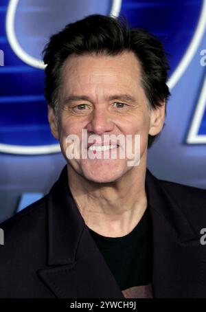 Londra, Regno Unito. 10 dicembre 2024. Jim Carrey partecipa alla premiere britannica "Sonic the Hedgehog 3" al Cineworld Leicester Square di Londra. (Foto di Fred Duval/SOPA Images/Sipa USA) credito: SIPA USA/Alamy Live News Foto Stock