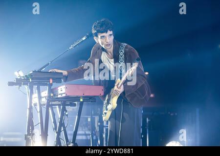 Concerto musicale - Santi francesi - Club Tour 2024 Mario Lorenzo francese di Santi francesi Milano Fabrique Italia Copyright: XMirkoxFava/TSCKx/xLiveMediax LPM 1646040 Foto Stock