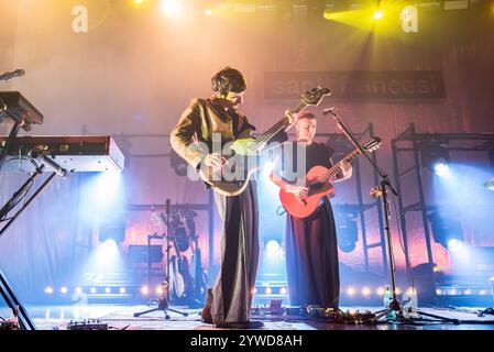 Concerto musicale - Santi francesi - Club Tour 2024 Mario Lorenzo francese di Santi francesi Milano Fabrique Italia Copyright: XMirkoxFava/TSCKx/xLiveMediax LPM 1646051 Foto Stock