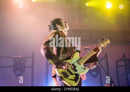 Concerto musicale - Santi francesi - Club Tour 2024 Mario Lorenzo francese di Santi francesi Milano Fabrique Italia Copyright: XMirkoxFava/TSCKx/xLiveMediax LPM 1646052 Foto Stock