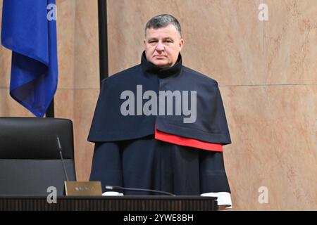 La Corte costituzionale ceca ha accolto la mozione dell'opposizione ANO e ha abrogato parti sostanziali dell'emendamento "Lex Babis II” che ha inasprito la r Foto Stock