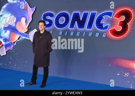 Harleston, Regno Unito. 10 dicembre 2024. Londra, Regno Unito - 10 dicembre 2024Jim Carrey al Sonic the Hedgehog 3 UK Premiere al Cineworld Leicester Square, Londra, Inghilterra. CAP/JOR © JOR/Capital Pictures credito: Capital Pictures/Alamy Live News Foto Stock