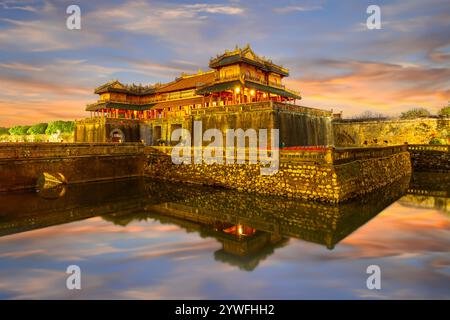Hue città imperiale della dinastia Nguyen, Vietnam Foto Stock