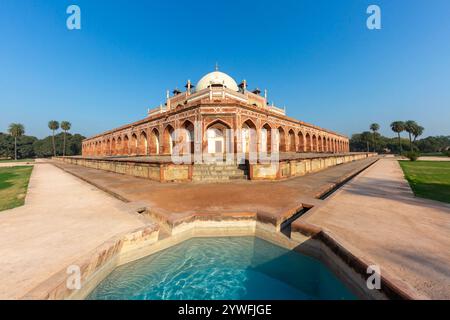 Storico Mausoleo di Humayun a nuova Delhi, India Foto Stock