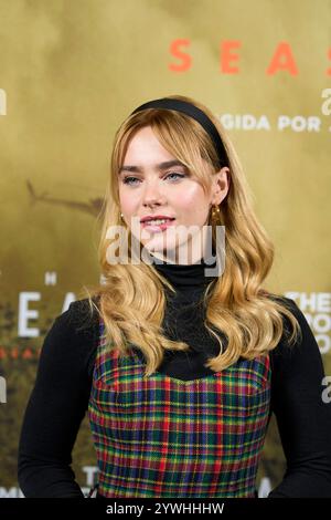 11 dicembre 2024, Madrid, Madrid, Spagna: Clara Galle â€˜The Head 3â€™ serie TV Photocall presso Thompson Hotel l'11 dicembre 2024 a Madrid, Spagna (immagine di credito: © Jack Abuin/ZUMA Press Wire) SOLO PER USO EDITORIALE! Non per USO commerciale! Foto Stock