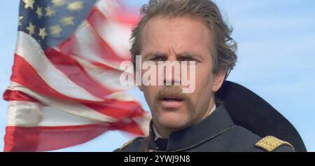 DANZE CON LUPI 1990 Orion Pictures film con Kevin Costner nel ruolo del tenente John J. Dunbar Foto Stock