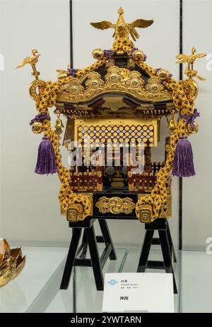 Museo di artigianato tradizionale Edo Shitamachi nel quartiere Asakusa di Tokyo Foto Stock